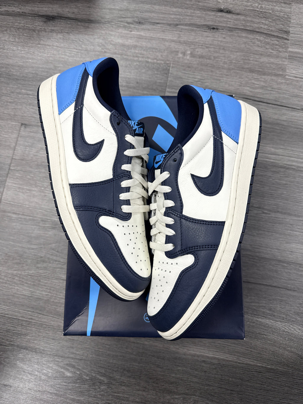 Jordan 1 Low Obsidian - size 11.5