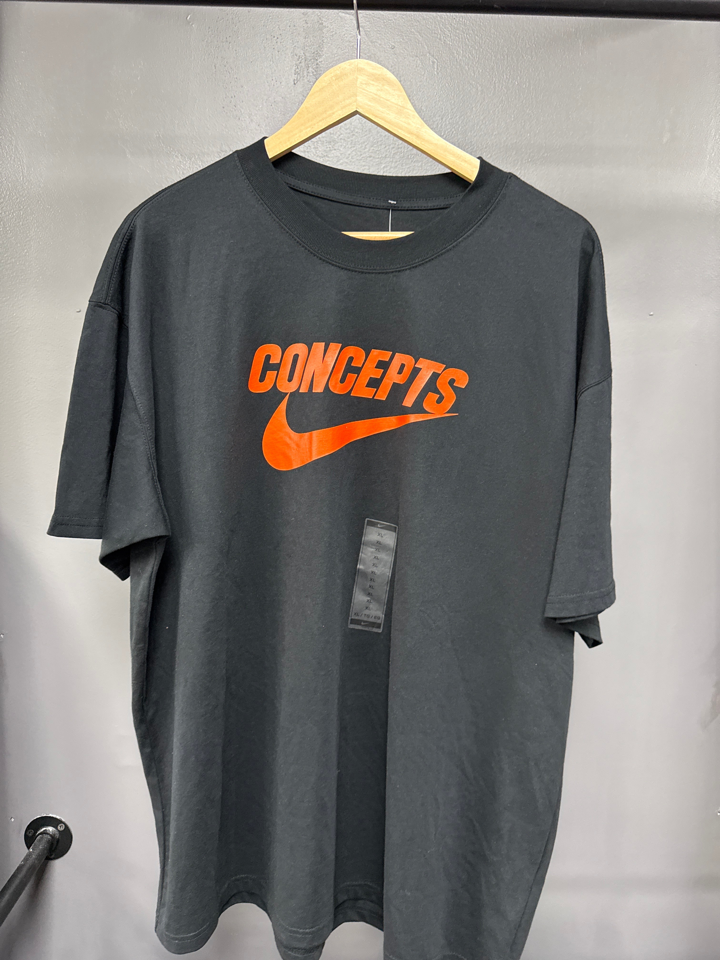 Nike x Concepts Orange Lobster Tee - size xl