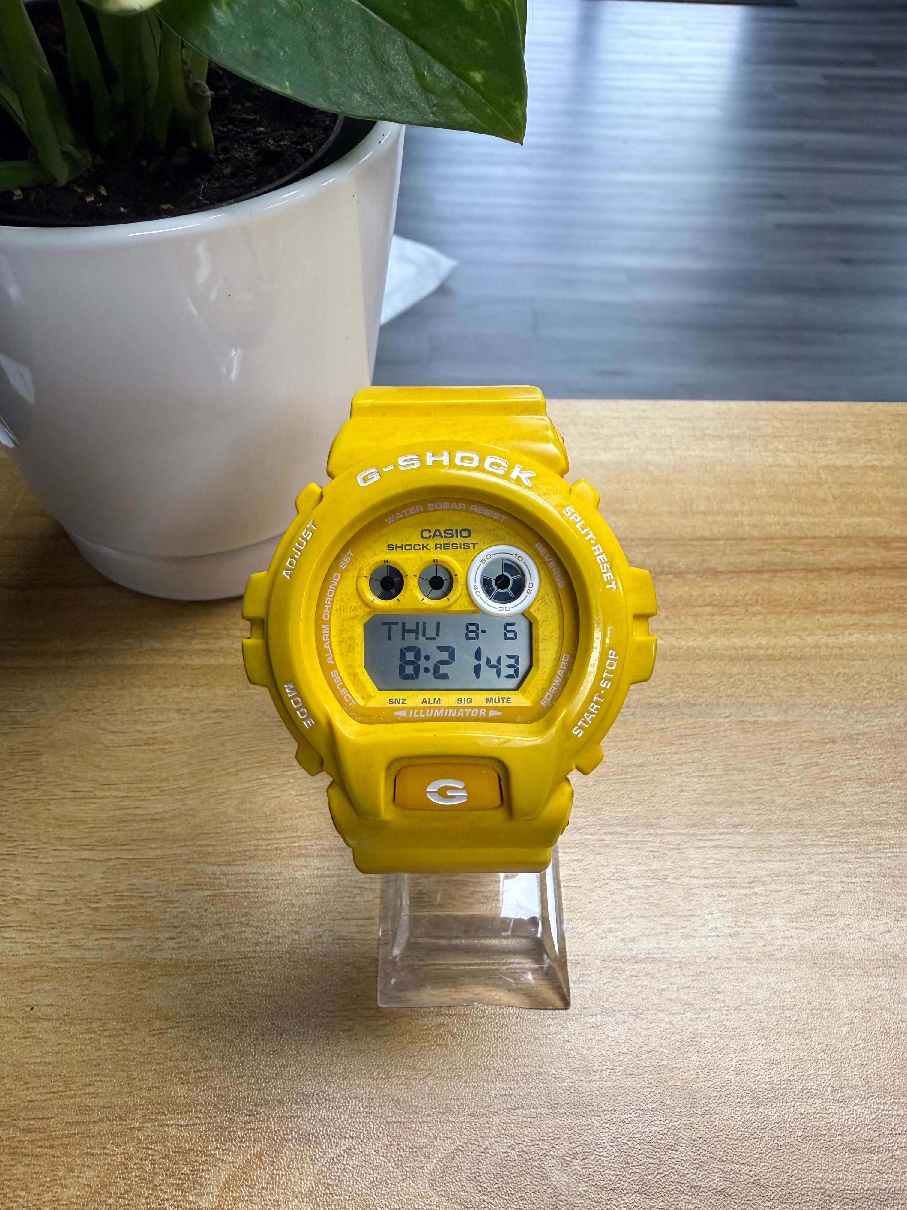 Casio G-Shock Yellow
