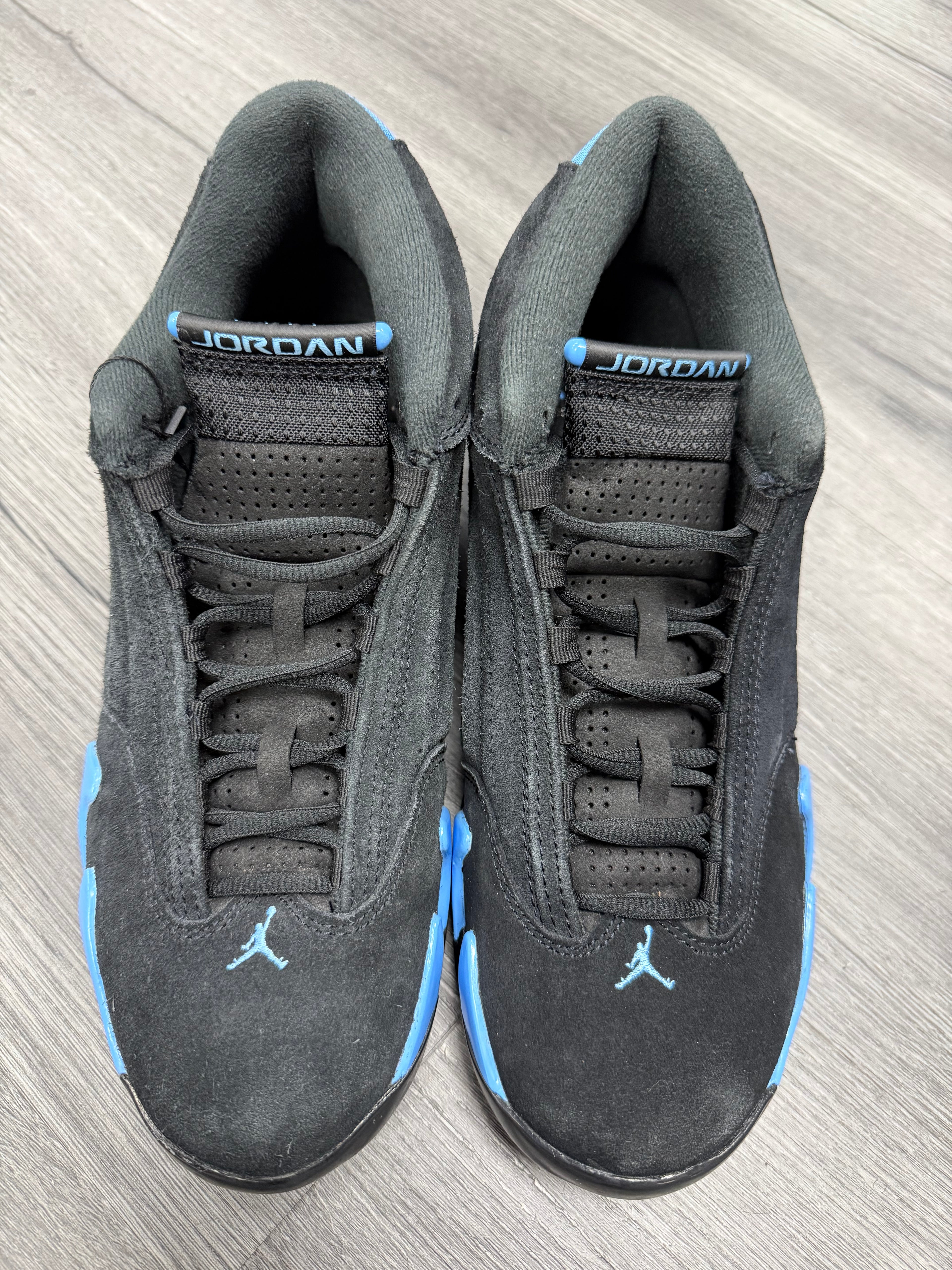 Jordan 14 University Blue - size 10.5