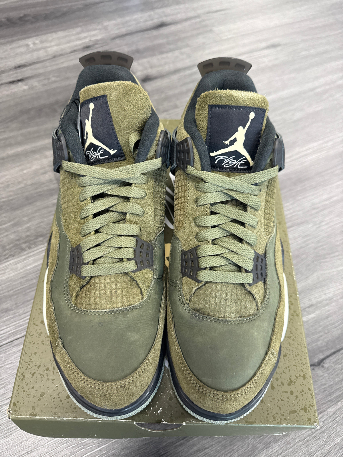 Jordan 4 Craft Green - size 10