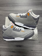 Jordan 3 Cool Grey - size 8.5