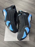 Jordan 14 University Blue - size 9.5
