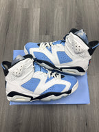 Jordan 6 University Blue - size 9