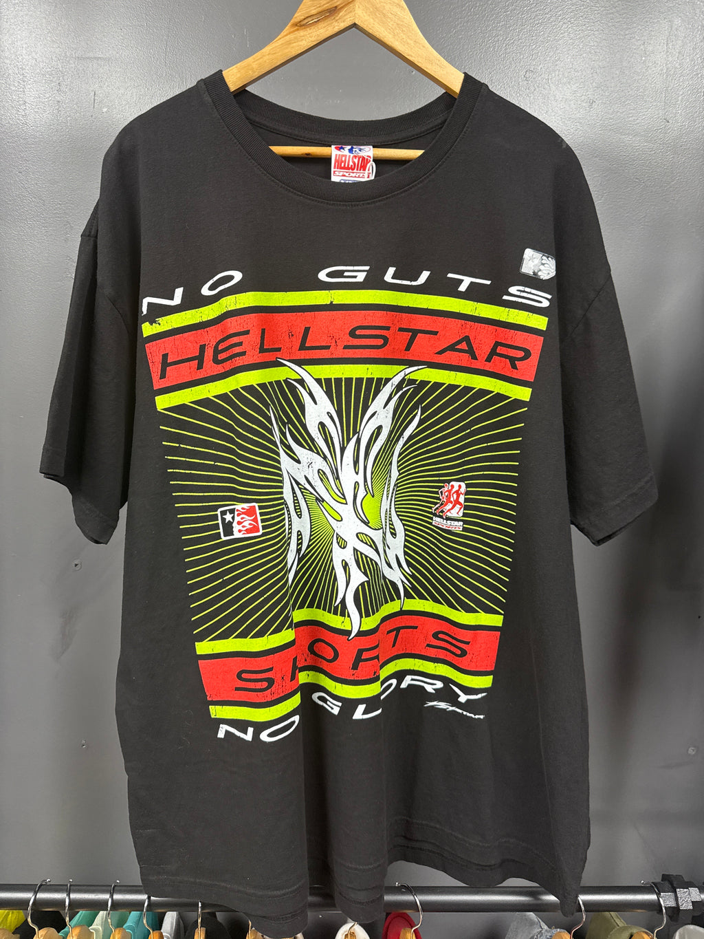 Hellstar Sports No Guts Tee - size xxl