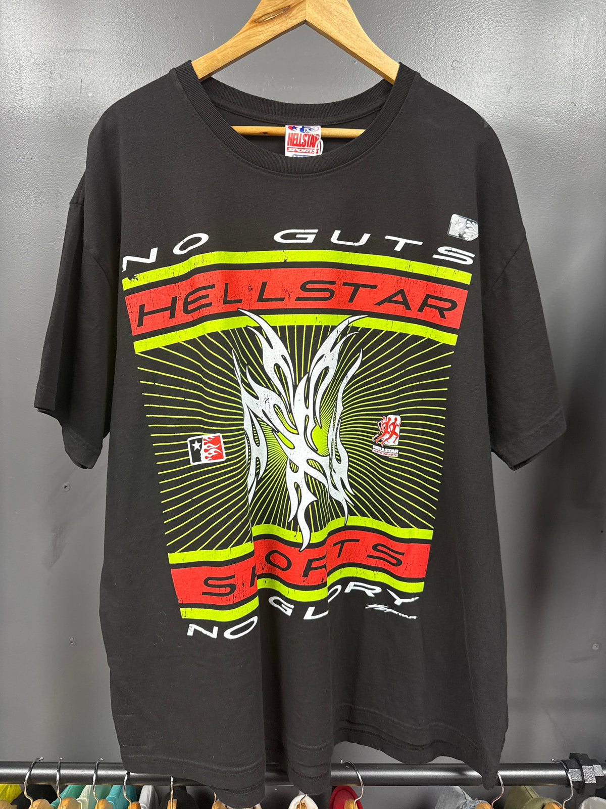 Hellstar Sports No Guts Tee - size xxl