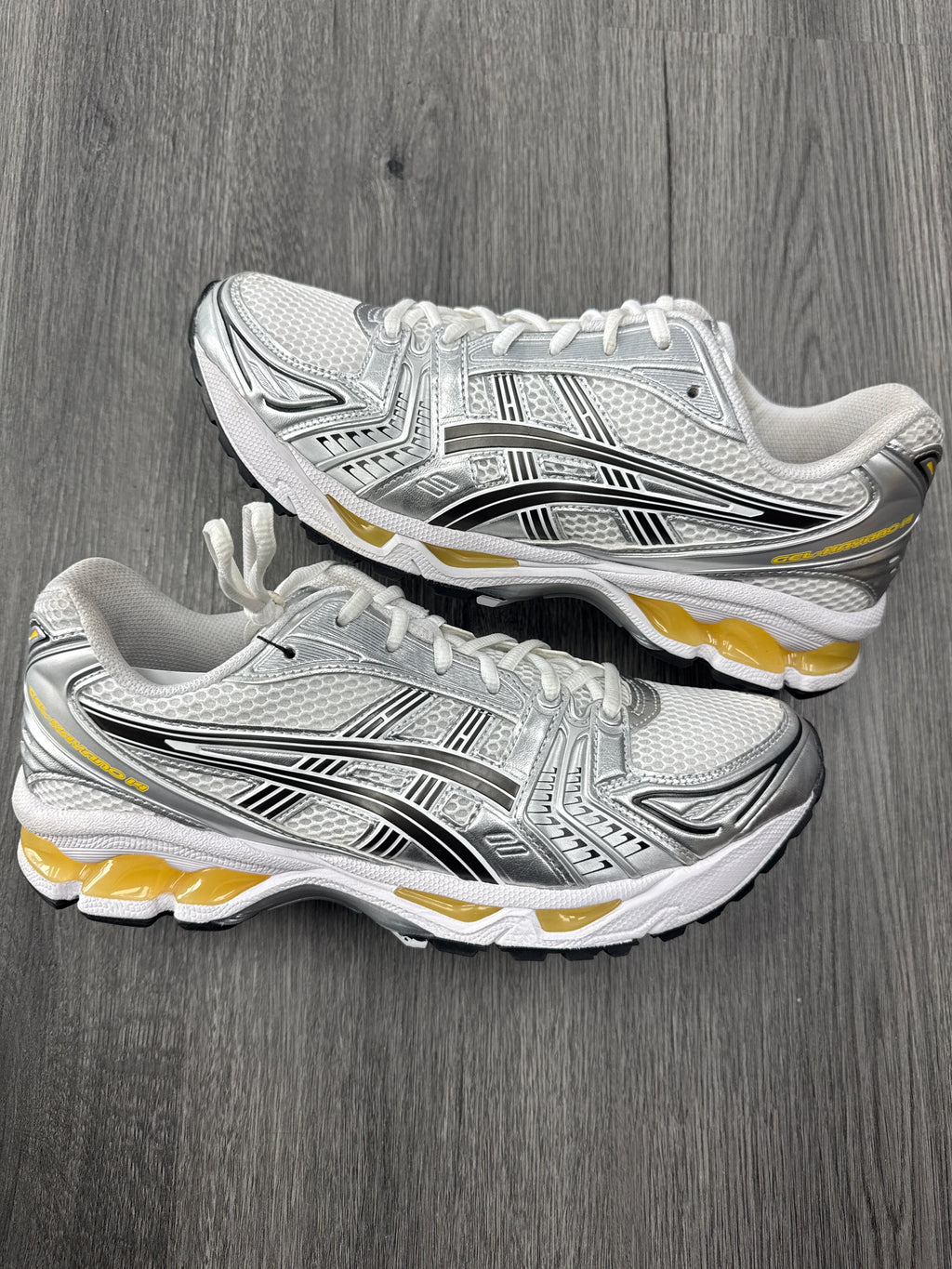 ASICS Gel Kayano 14 Tai Chi Yellow - size 10