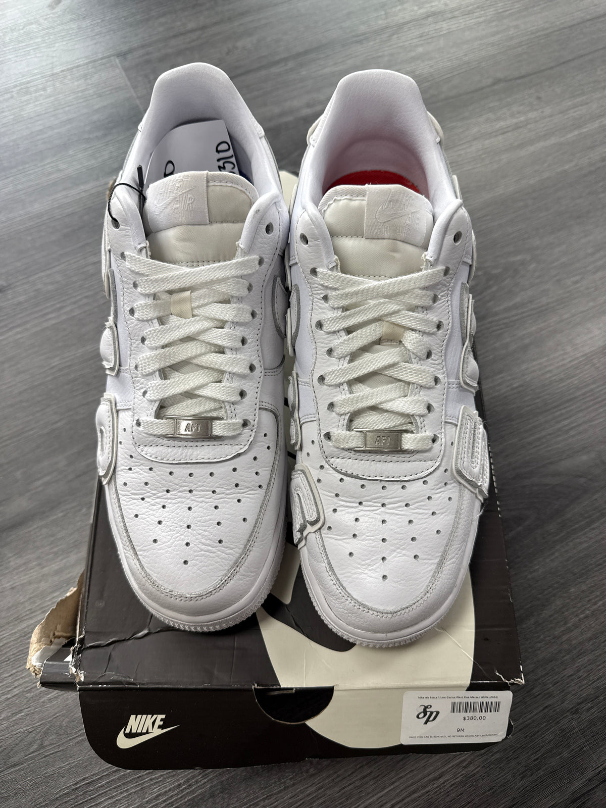 Nike Air Force 1 CPFM White - size 9