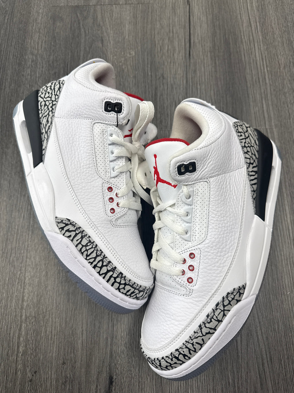 Jordan 3 Free Throw Line - size 10