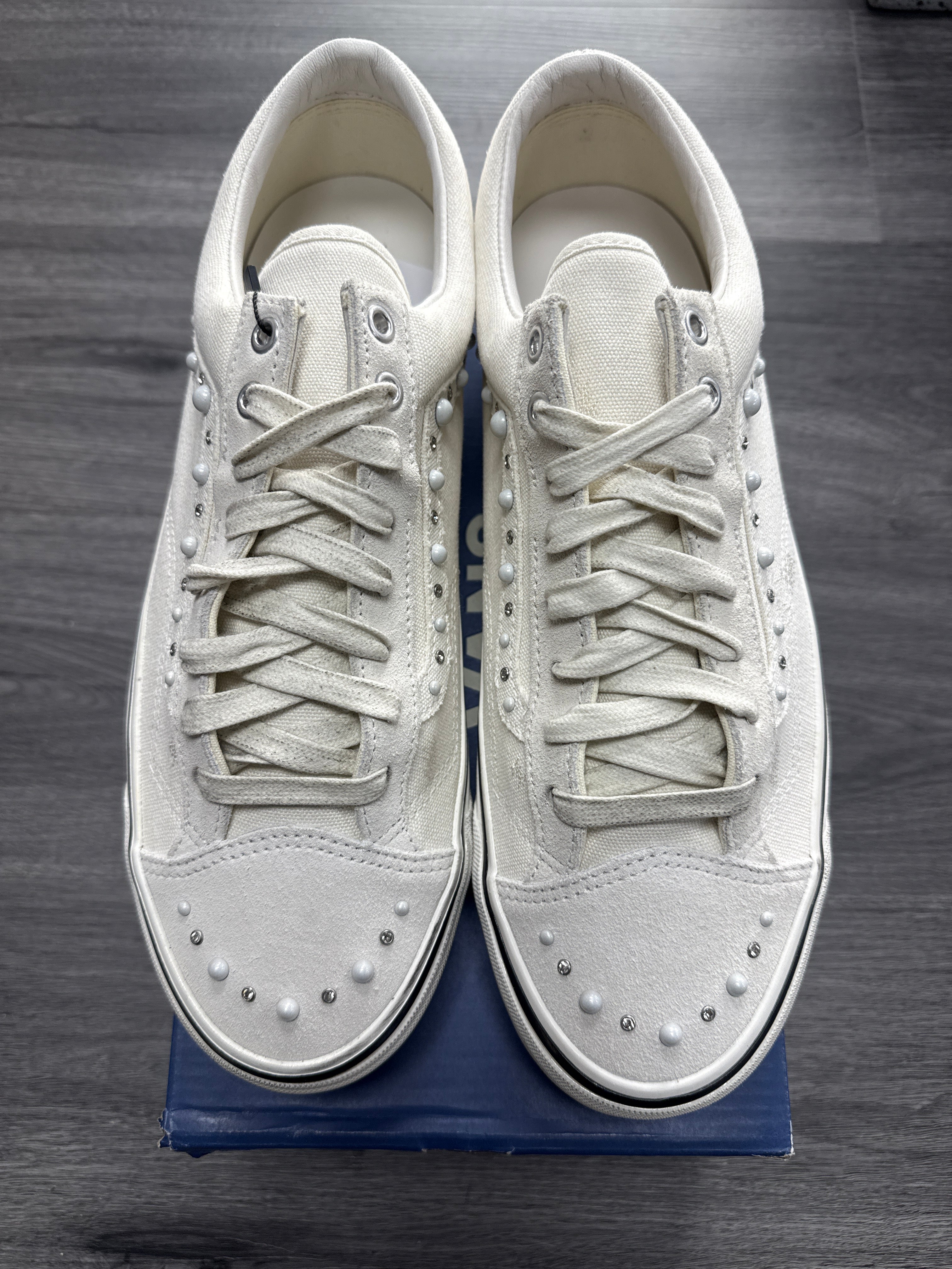 Vans Pearlized White - size 12