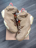Jordan 6 Travis Scott British Khaki - size 7.5