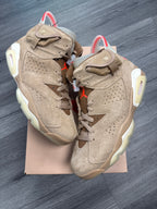 Jordan 6 Travis Scott British Khaki - size 7.5