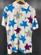 BAPE Sta Pattern Polo - size m