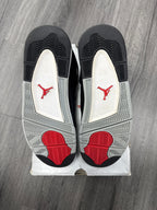 Jordan 4 Black Canvas - size 12