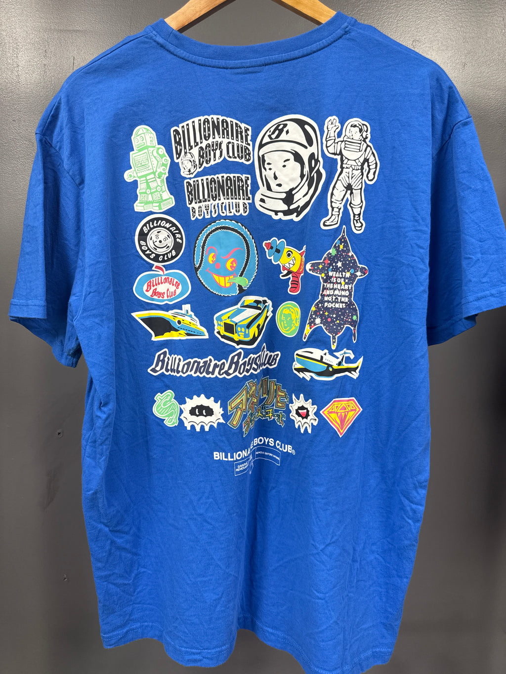 Billionaire Boys Club Sticker Tee - size xl