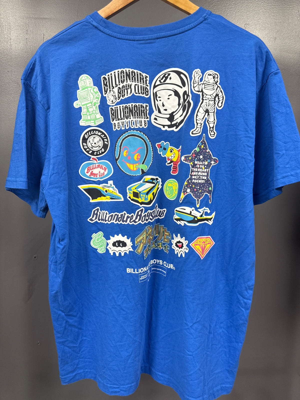 Billionaire Boys Club Sticker Tee - size xl