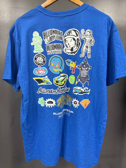 Billionaire Boys Club Sticker Tee - size xl