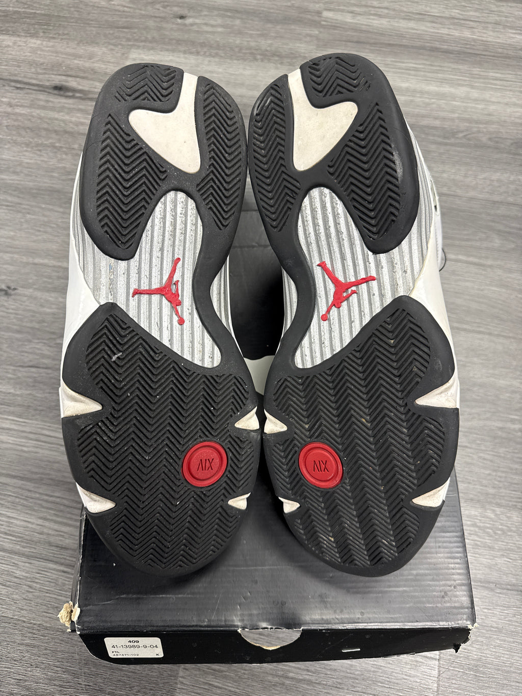 Jordan 14 Black Toe - Size 13