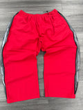 Hidden Season Nylon Track Pants Red - size xl