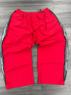 Hidden Season Nylon Track Pants Red - size xl