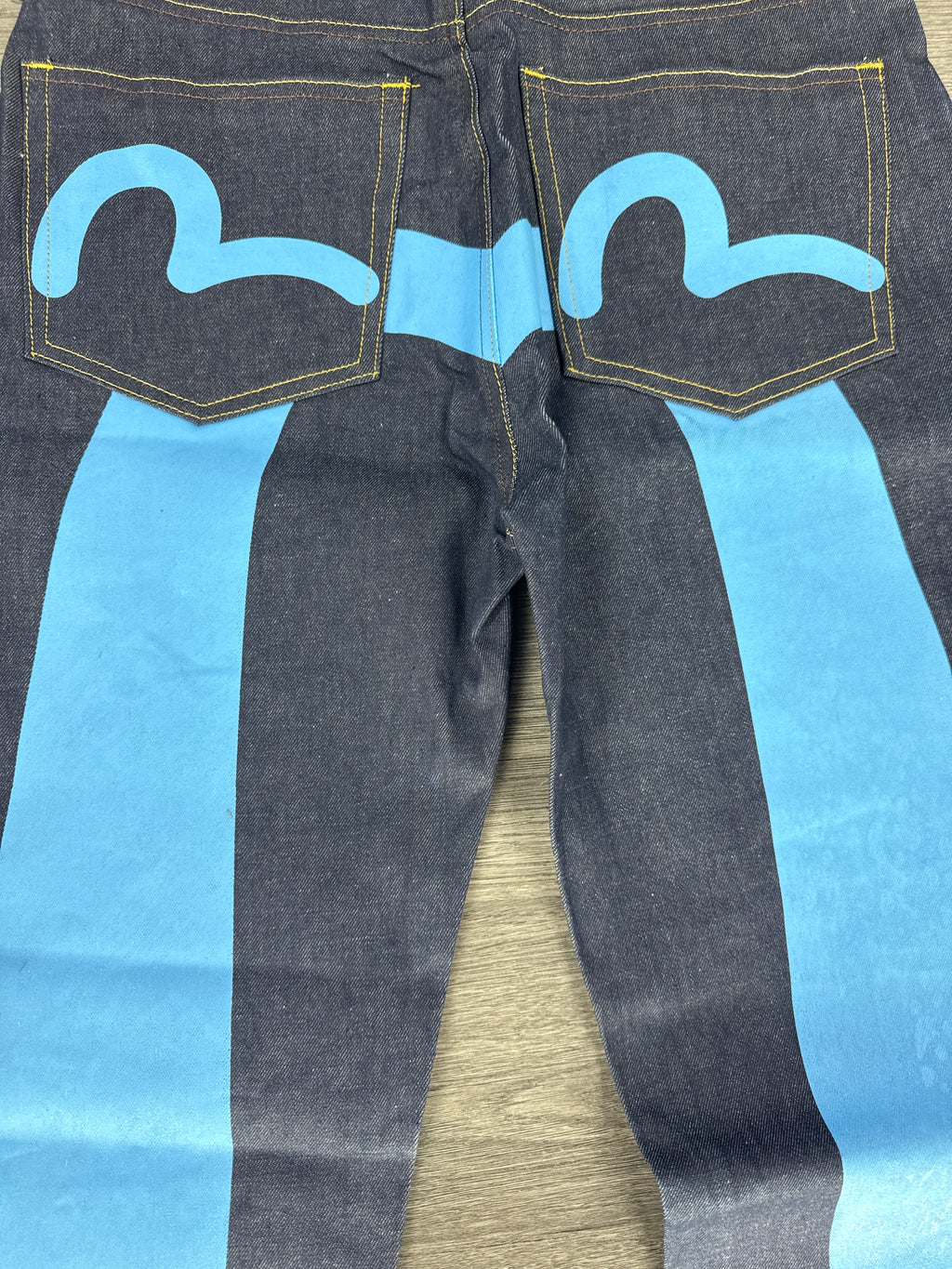 Vintage Evisu Daicock Blue - size 36