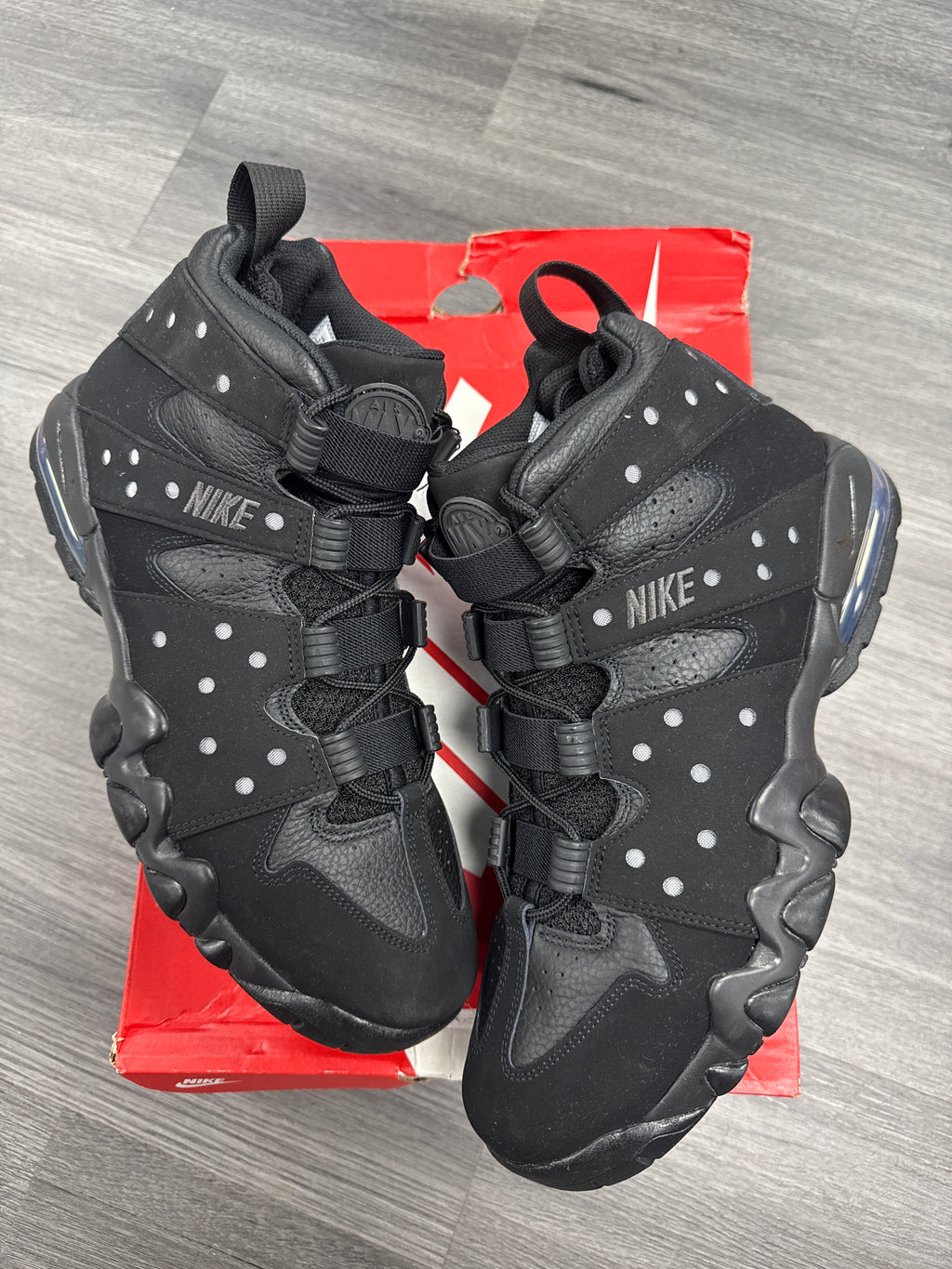 Nike Air Max 2 CB ‘94 Triple Black - Size 13