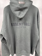Essentials FOG Back Logo Hoodie Black - size L