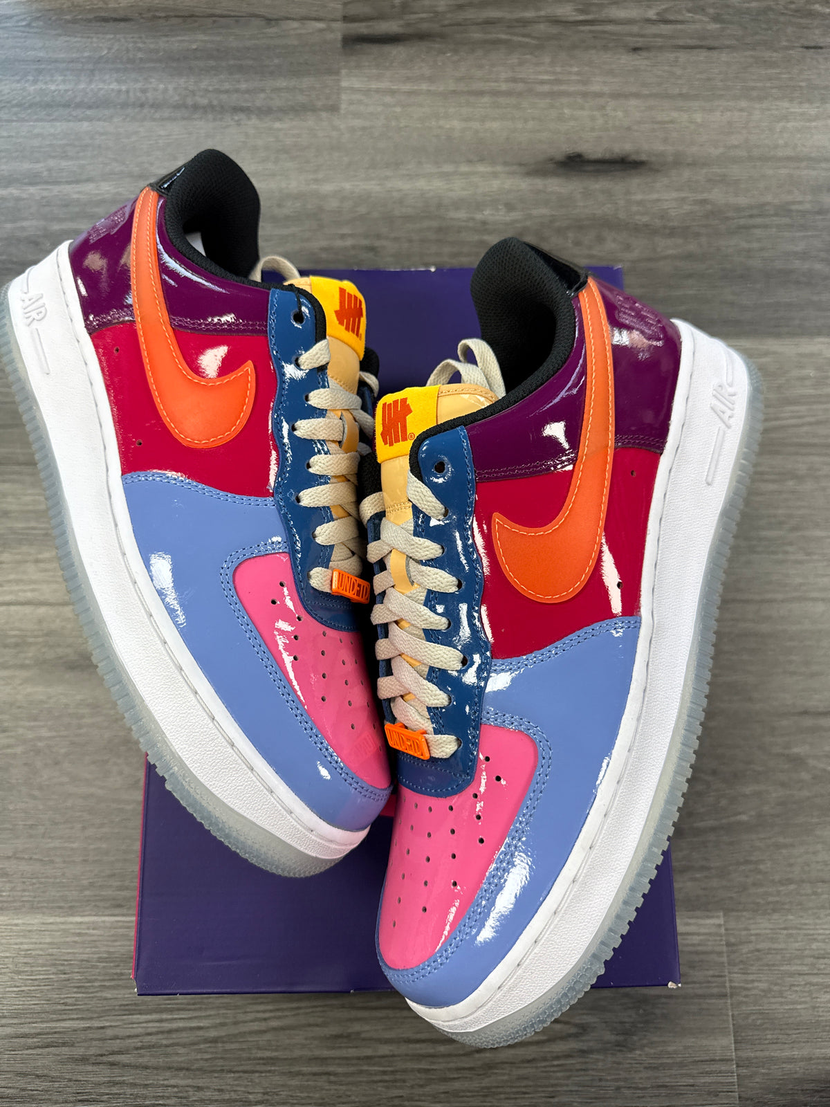 Nike Air Force 1 Patent UNDFT - size 9.5