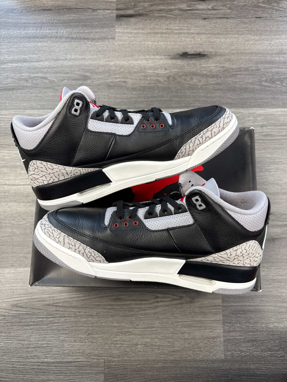 Jordan 3 Black Cement - size 13