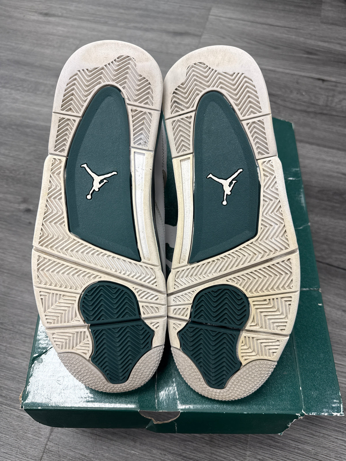 Jordan 4 Oxidized Green - size 12