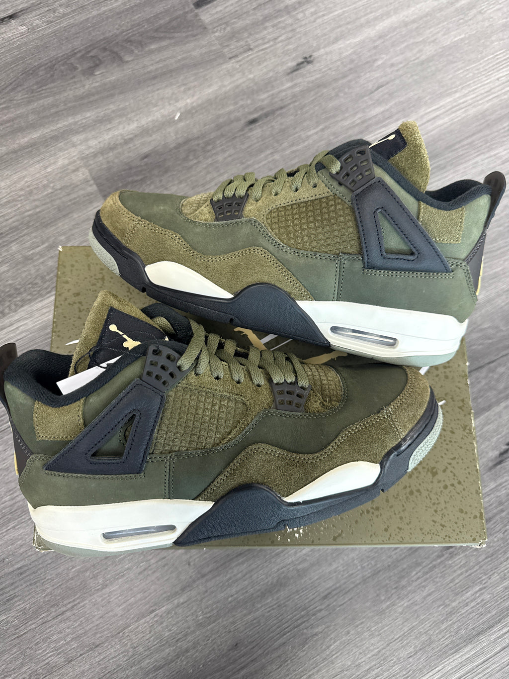 Jordan 4 Craft Green - size 10