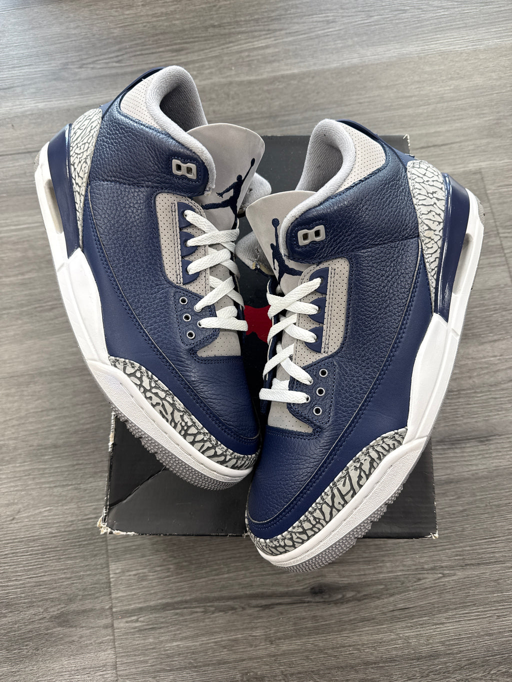 Jordan 3 Georgetown - size 13