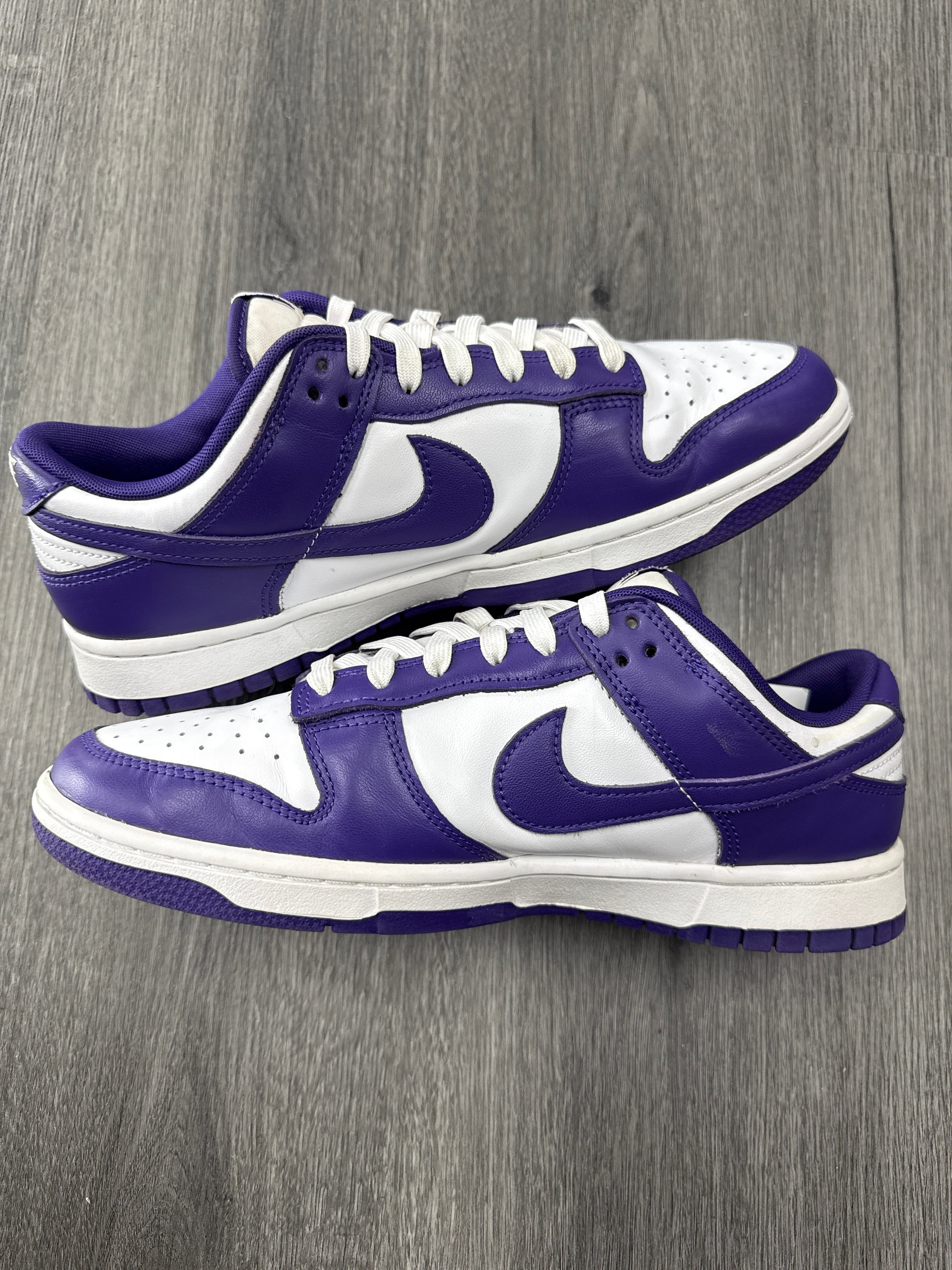 Nike Dunk Low Court Purple - size 9.5
