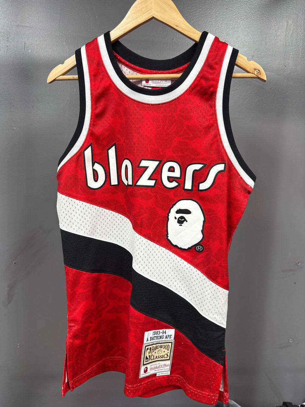 BAPE Portland Trailblazers Jersey - size s
