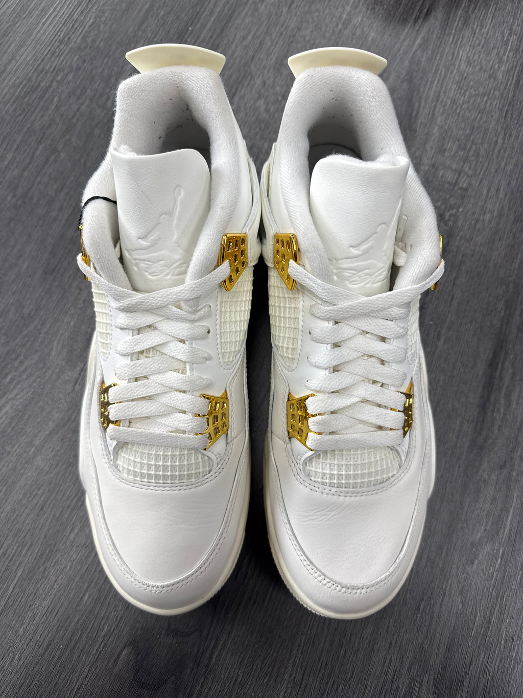Jordan 4 Metallic Gold - size 9.5M/11W