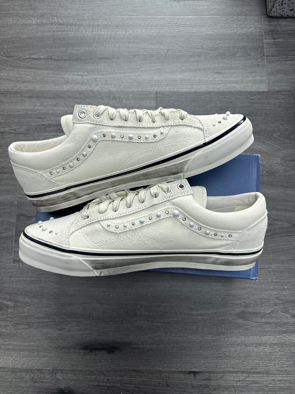 Vans Pearlized White - size 12