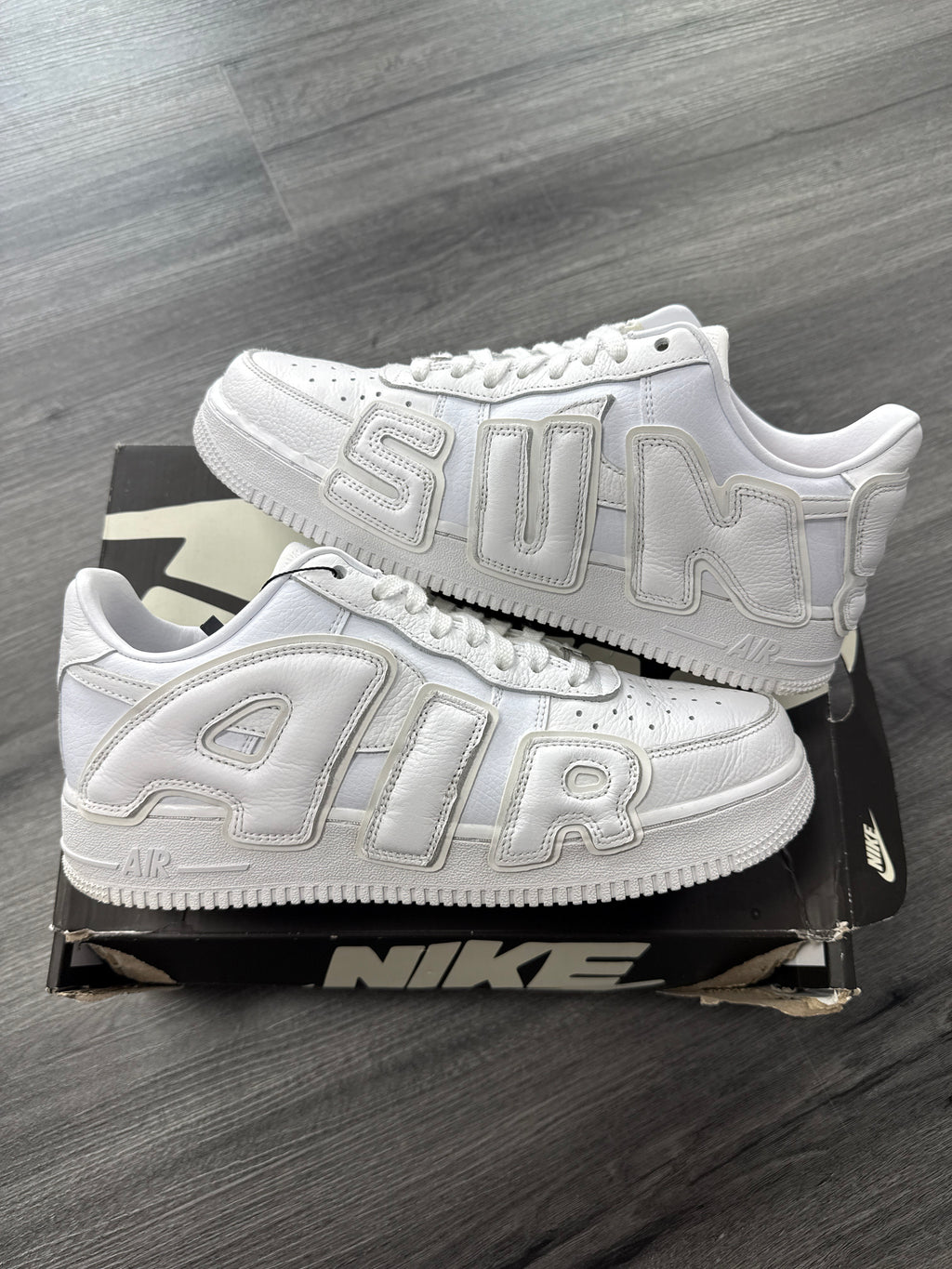 Nike Air Force 1 CPFM White - size 9