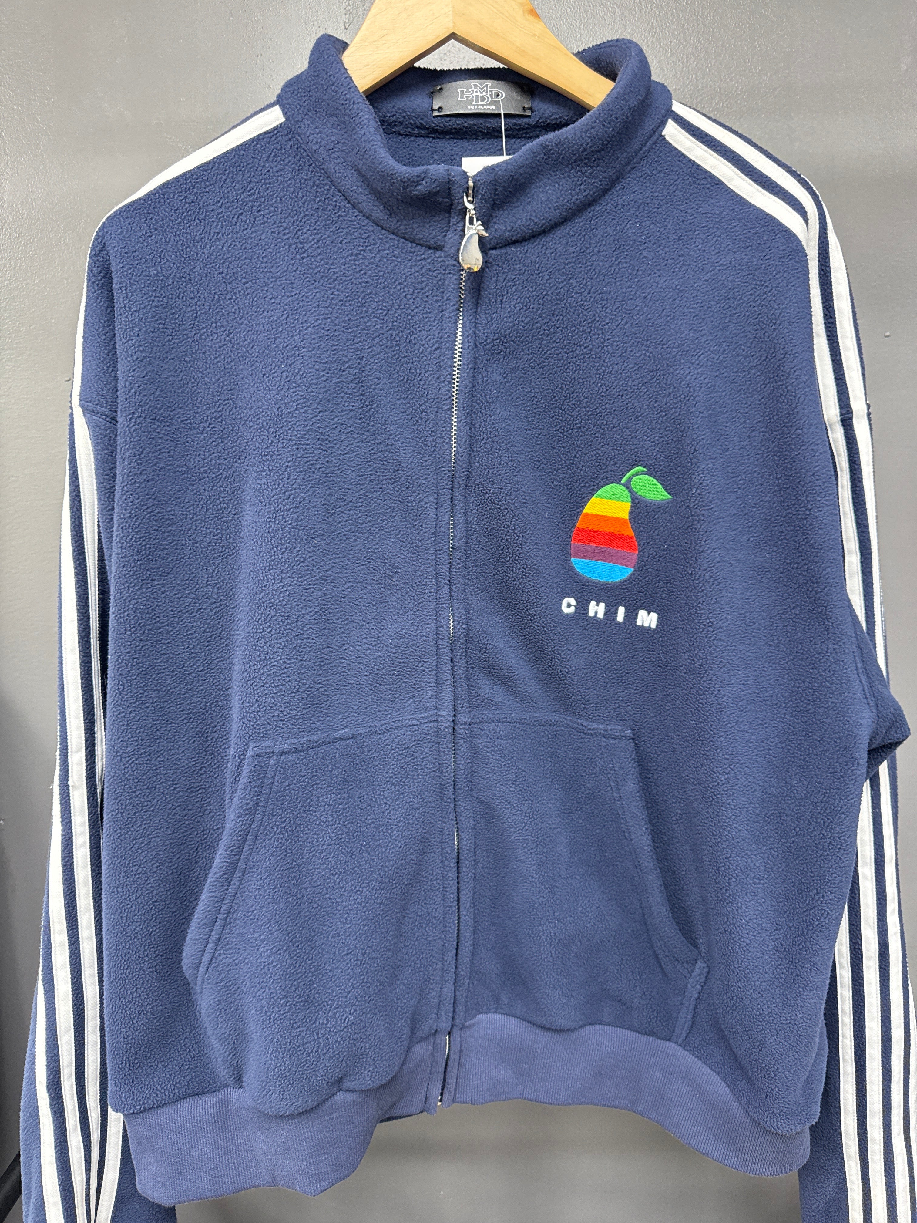 HMDD Pear Tech Fleece Zip Up - size xl