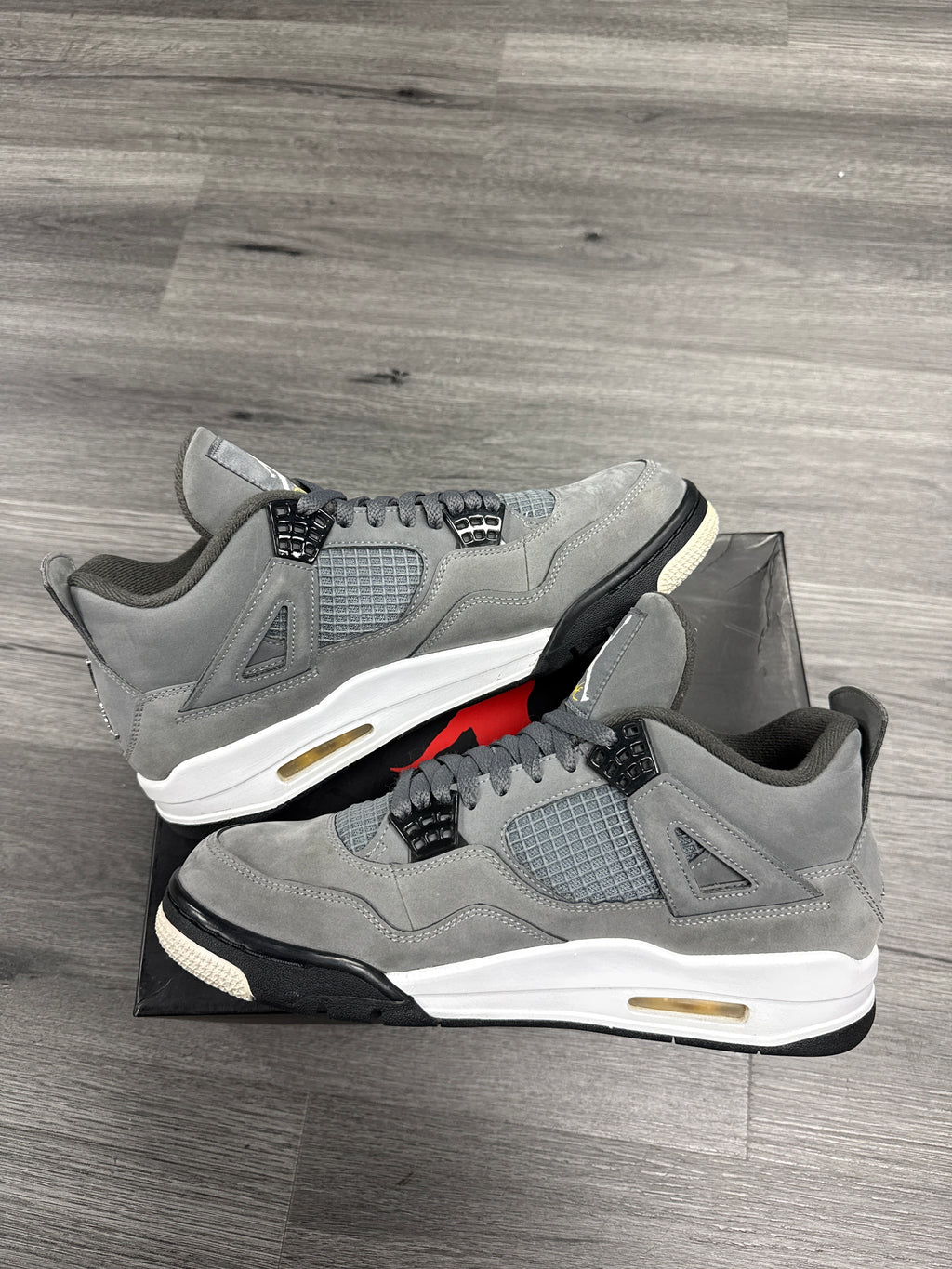 Jordan 4 Cool Grey - Size 9.5