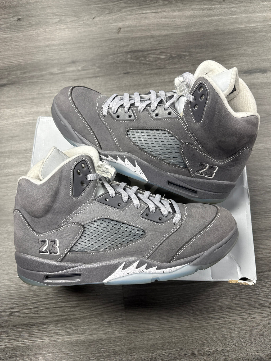 Jordan 5 Wolf Grey - size 13