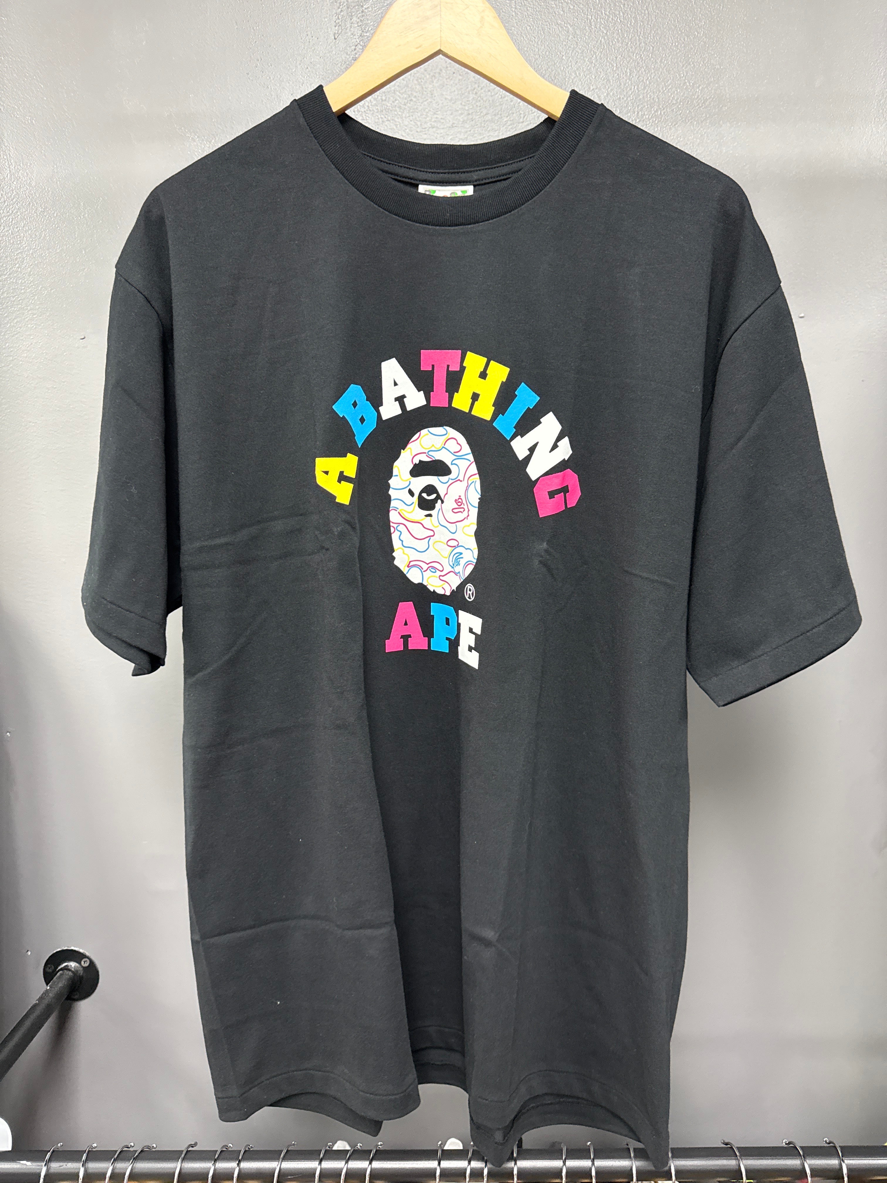 BAPE College Tee Multicolor