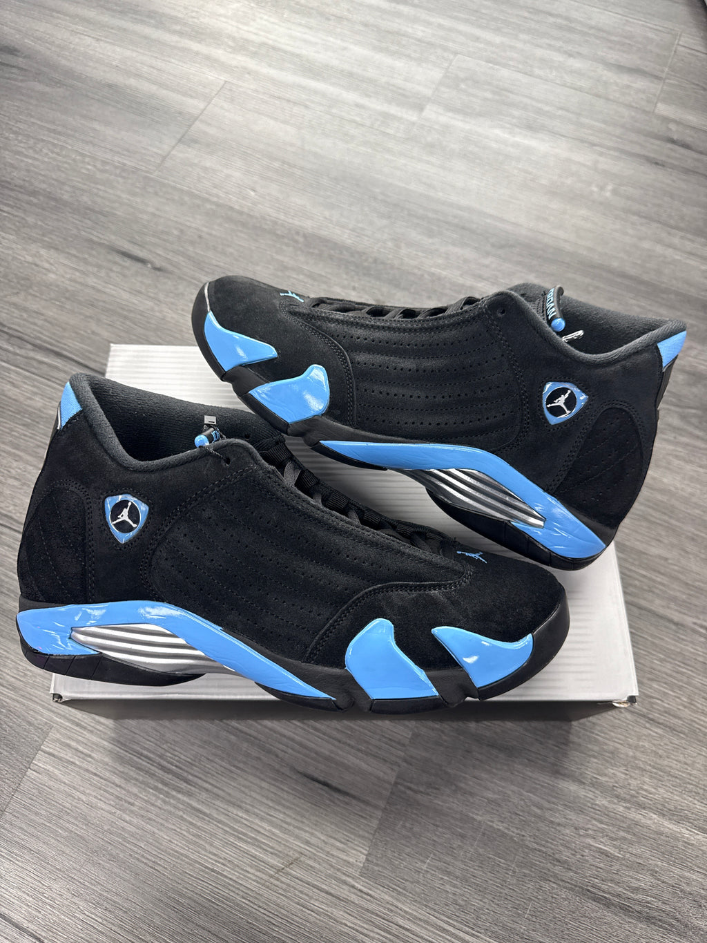 Jordan 14 University Blue - size 11.5