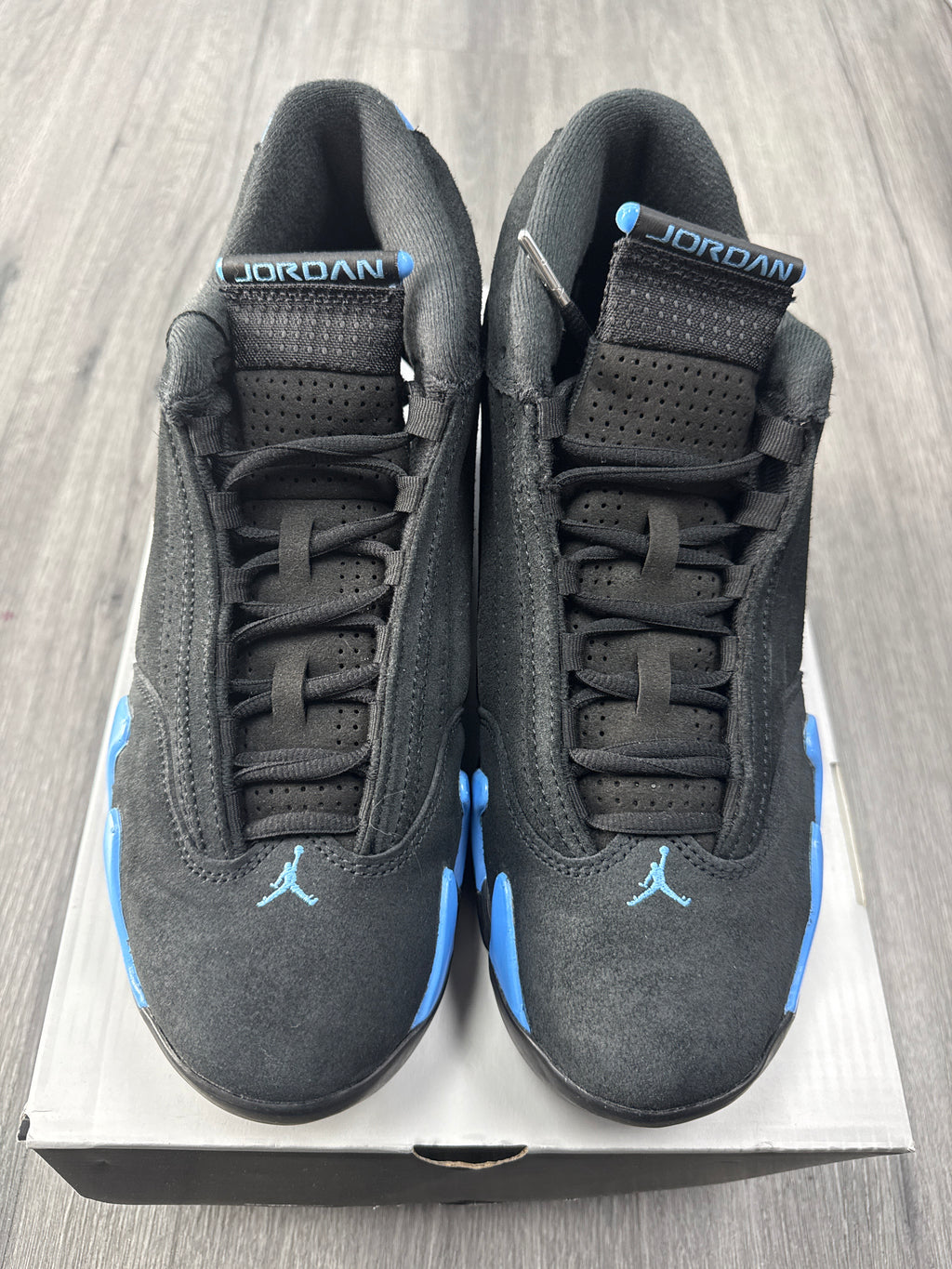 Jordan 14 University Blue - size 10