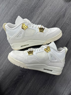 Jordan 4 Metallic Gold - size 9.5M/11W