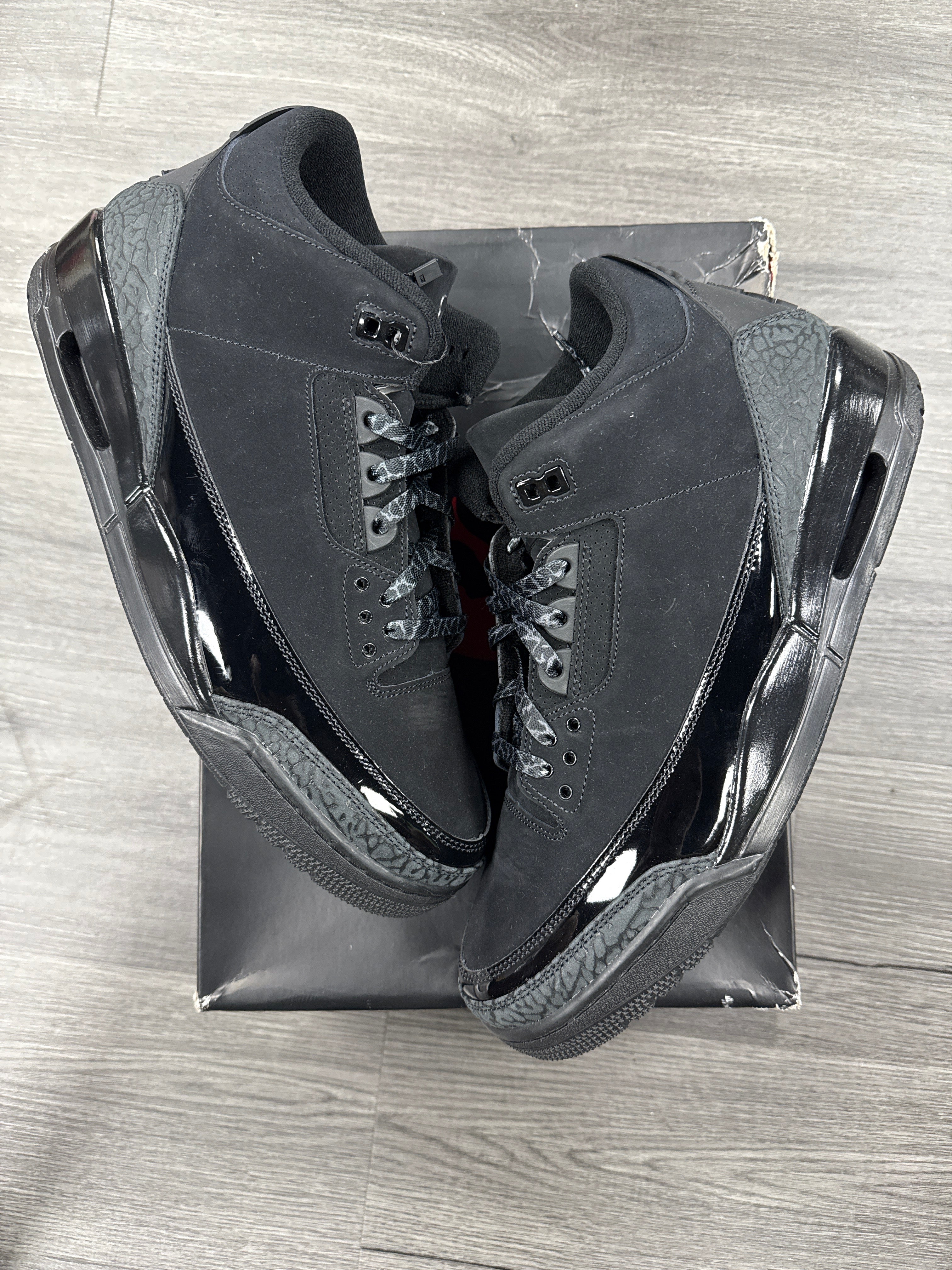 Jordan 3 Black Cat - size 13