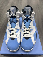 Jordan 6 University Blue - size 9