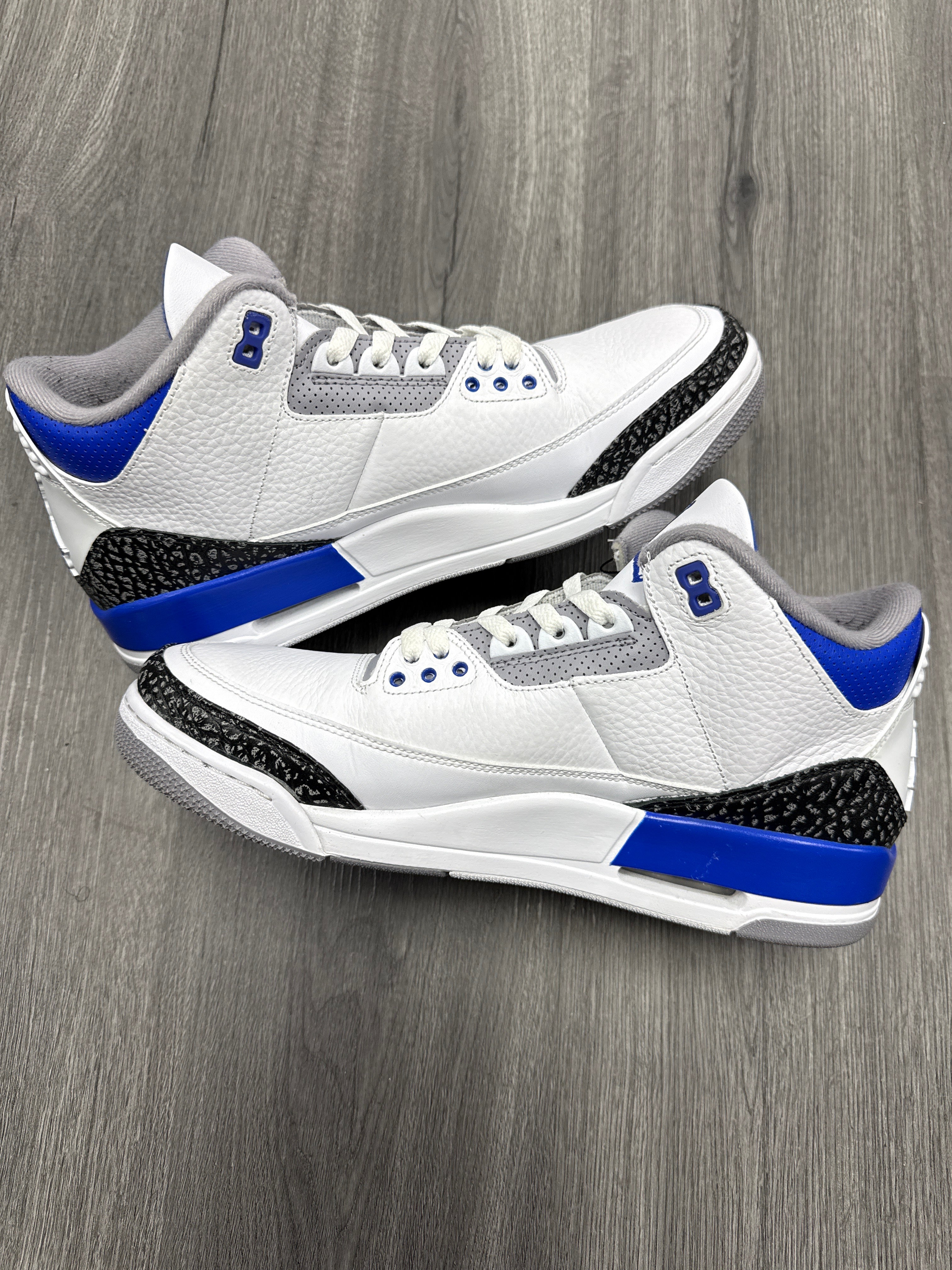 Jordan 3 Racer Blue - size 11