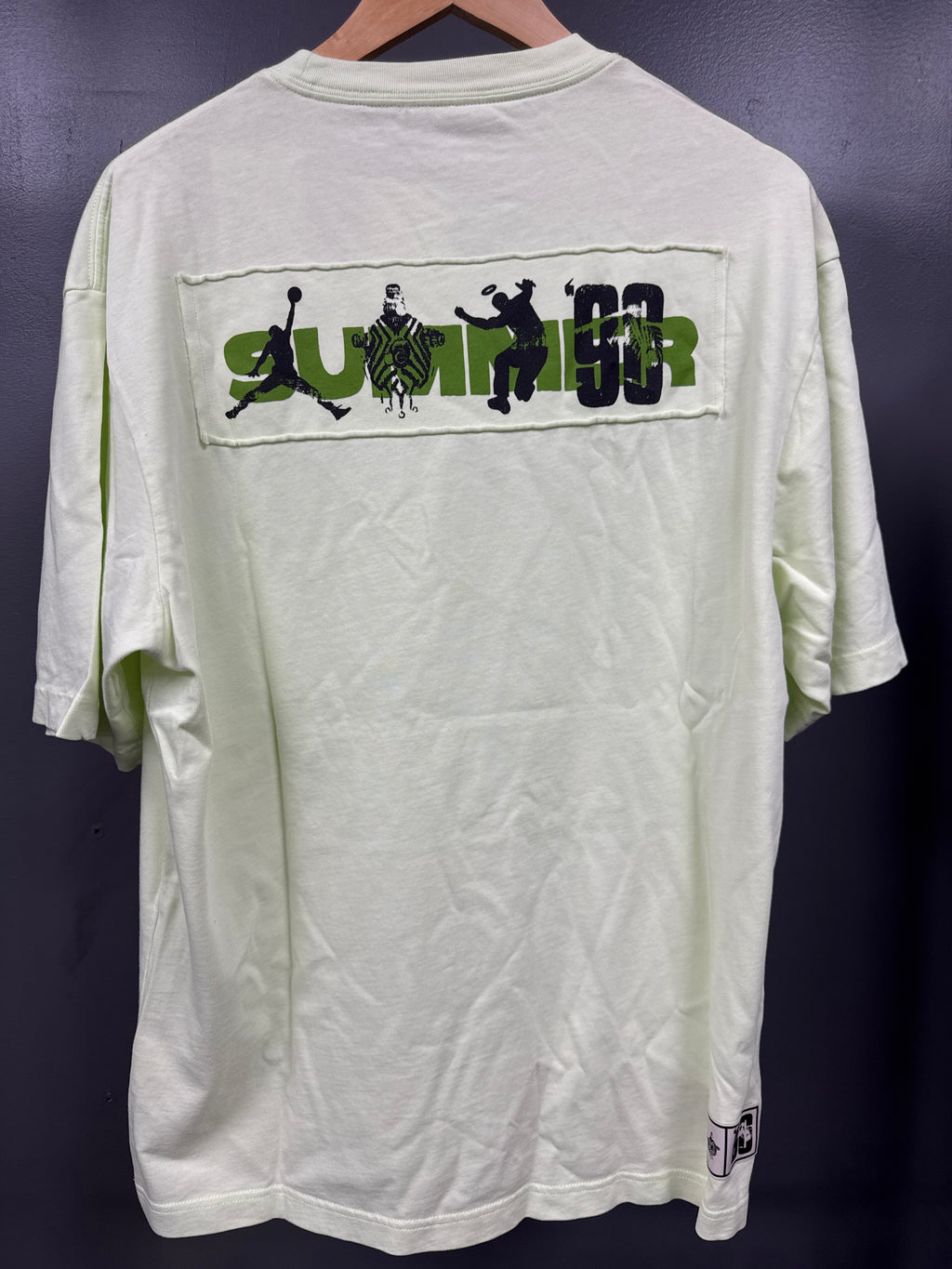 Jordan x UnionLA Tee Green - size m