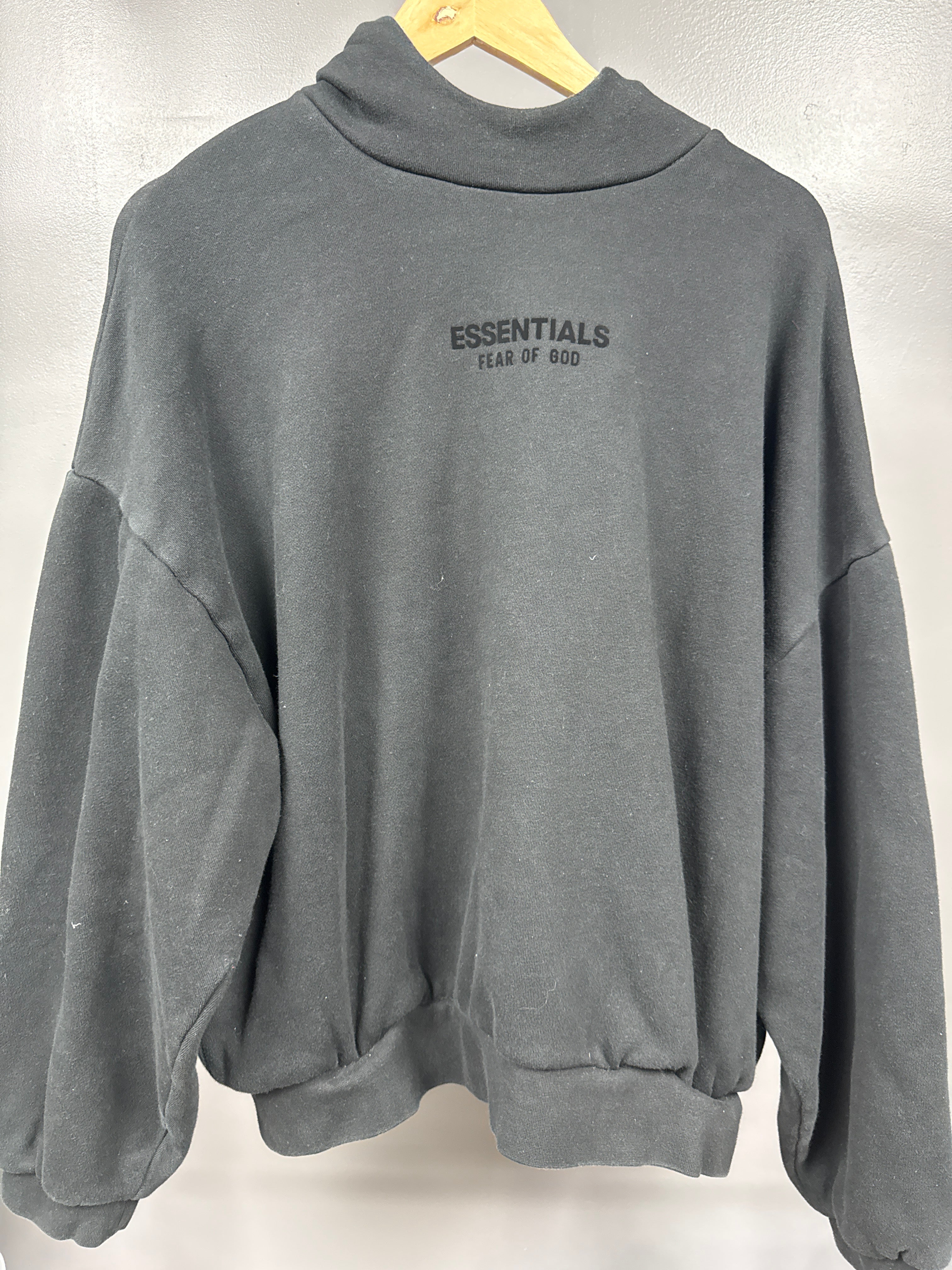 Essentials FOG Hoodie Black - size m