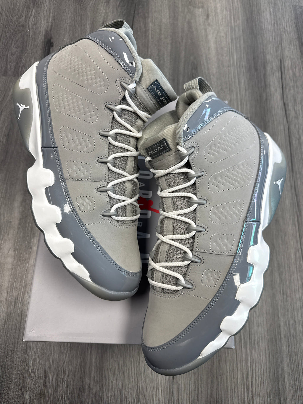 Jordan 9 Cool Grey - size 11.5
